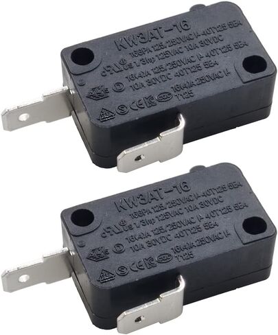 Yoiilnz（1 Normally Closed）KW3A Microwave Oven Door Interlock Switch 16A 125VAC/250VAC Microwave Oven Replacement Part Door Switch in Saudi Arabia