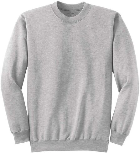 Joe's USA- Men's Ultimate Crewneck Sweatshirt-Ash-XL in Saudi Arabia