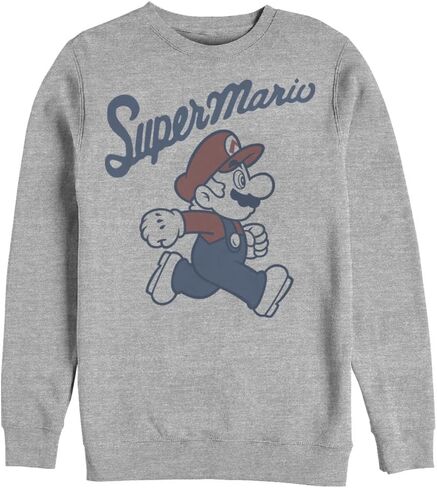 Nintendo Mens Pullover Crew Fleece in Kuwait