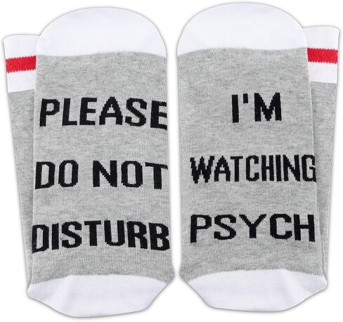 2PAIRS Novelty Detective Drama Inspired Socks Present TV Show Socks For Fans in Saudi Arabia
