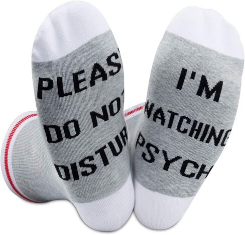 2PAIRS Novelty Detective Drama Inspired Socks Present TV Show Socks For Fans in Saudi Arabia