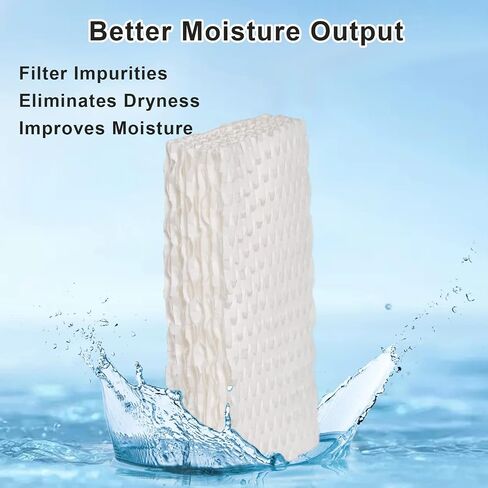 HIFROM 6Pack WF813 Replacement Humidifier Wick Filters Compatible with ReliOn RCM-832 RCM-832N ProCare PCWF813 PCWF-813 PCCM-840 Equate EQWF813 Cool Mist Humidifier Filters DH830 DH832 in Saudi Arabia