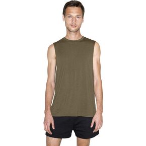 American Apparel Men's Mix Modal Sleeveless Muscle Tank