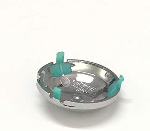 OEM Samsung Chrome Washing Machine Washplate Pulsator Cap Shipped With WA52M7750AV, WA52M7750AV/A4, WA52M7750AW, WA52M7750AW/A4 in Saudi Arabia