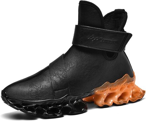 Comanier Mens Hiking Boots Winter Warm Snow Boots Waterproof Leather Insulated Backpacking Outdoor Shoes in Saudi Arabia