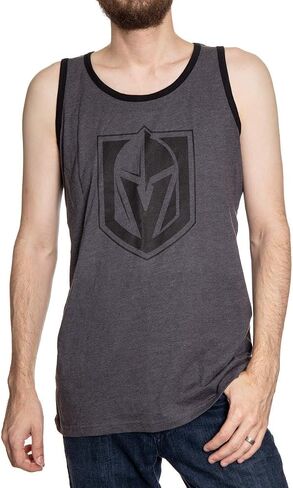 Calhoun NHL Men's Large Team Logo Tank Top - The Blackout Collection in Saudi Arabia