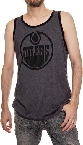 Calhoun NHL Men's Large Team Logo Tank Top - The Blackout Collection in Saudi Arabia