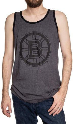Calhoun NHL Men's Large Team Logo Tank Top - The Blackout Collection in Saudi Arabia