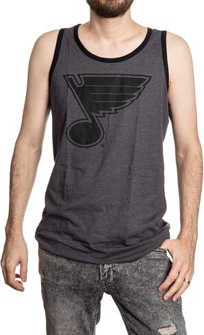 Calhoun NHL Men's Large Team Logo Tank Top - The Blackout Collection in Saudi Arabia