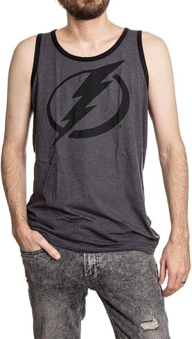 Calhoun NHL Men's Large Team Logo Tank Top - The Blackout Collection in Saudi Arabia