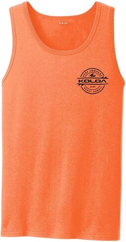 Joe's USA Koloa 2-Sided Thruster Logo Tank Tops in 23 Colors. Adult Sizes: S-4XL in Kuwait