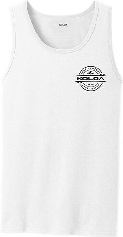 Joe's USA Koloa 2-Sided Thruster Logo Tank Tops in 23 Colors. Adult Sizes: S-4XL in Kuwait