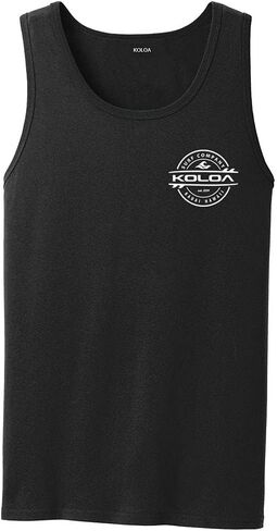 Joe's USA Koloa 2-Sided Thruster Logo Tank Tops in 23 Colors. Adult Sizes: S-4XL in Kuwait
