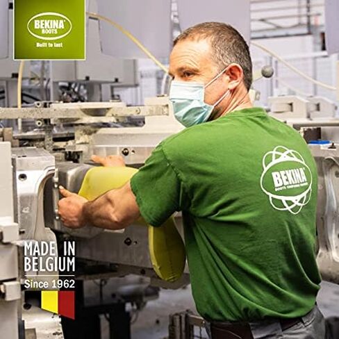 أحذية Bekina Thermolite IceShield S5 المعزولة من Wellington للرجال والنساء - أحذية عمل خفيفة الوزن مقاومة للماء وغير قابلة للانزلاق للرجال والنساء in Kuwait