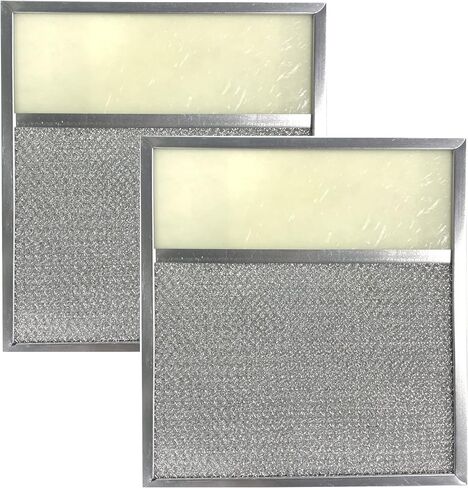 2-Pack Air Filter Factory 10 x 13-1/2 x 5/16 Inches Range Hood Aluminum Lens Grease Filters in Saudi Arabia