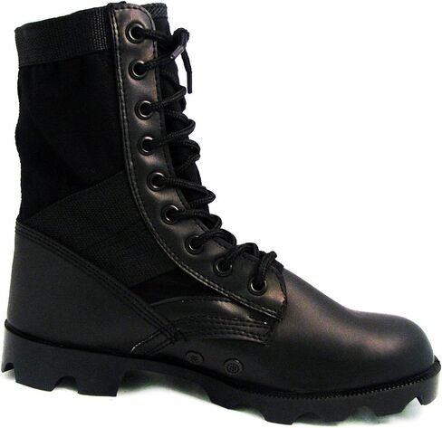 Men's Jungle Boots G.I. Type Lace up Tactical Combat Military Work Shoes Width: Wide (W or 2E), Black, Sand in Saudi Arabia