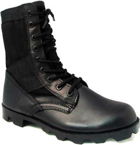 Men's Jungle Boots G.I. Type Lace up Tactical Combat Military Work Shoes Width: Wide (W or 2E), Black, Sand in Saudi Arabia