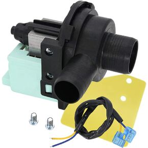 WD-5470-09 Washing Machine Drain Pump, LIYYOO Replacement Washers Drain Pump, Compatible with Haier Machine PCX-30L V12624 PPSB-04 GWT450AW HLP22P RWT150AW AP3437784 1227046 PS4128791 in Kuwait