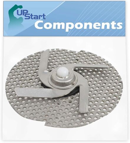 W10083957V 4-Blade Dishwasher Chopper Assembly Replacement for KitchenAid KUDC10FXSS5 Dishwasher - Compatible with W10083957 Food Chopper Blade in Saudi Arabia
