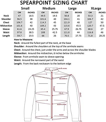 SpearPoint Men's Washed Gray Denim Casual Jean Jacket - 100% Cotton in Kuwait