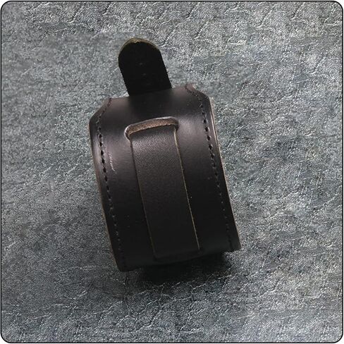 Fusamk Punk Rock Belt Buckle Bracelet Adjustable Wide Leather Cuff Bracelet in Saudi Arabia