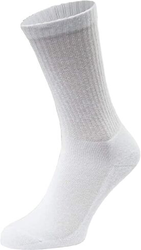 240 Pairs Crew Socks for Men Women, Cotton Basic Sport Bulk Pack in Saudi Arabia