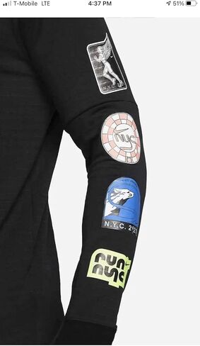 Nike Therma Fit Repel Element NYC Running LS Shirt Mens Size L Black in Kuwait