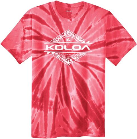 Koloa Surf Graphic Logo Tie-Dye T-Shirts in Sizes S - 4XL in Kuwait