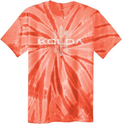 Koloa Surf Graphic Logo Tie-Dye T-Shirts in Sizes S - 4XL in Kuwait