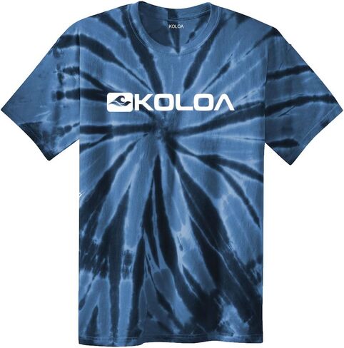 Koloa Surf Graphic Logo Tie-Dye T-Shirts in Sizes S - 4XL in Kuwait