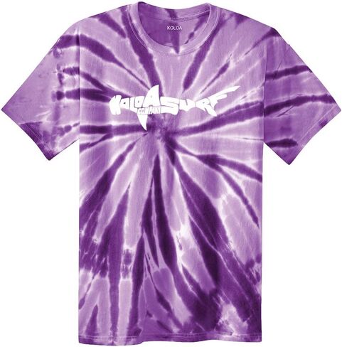 Koloa Surf Graphic Logo Tie-Dye T-Shirts in Sizes S - 4XL in Kuwait