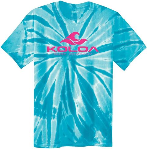 Koloa Surf Graphic Logo Tie-Dye T-Shirts in Sizes S - 4XL in Kuwait