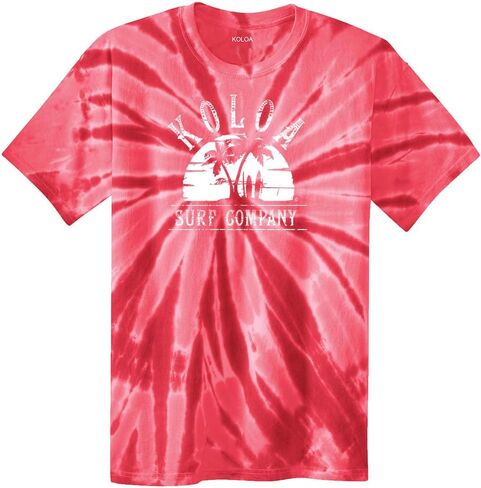 Koloa Surf Graphic Logo Tie-Dye T-Shirts in Sizes S - 4XL in Kuwait