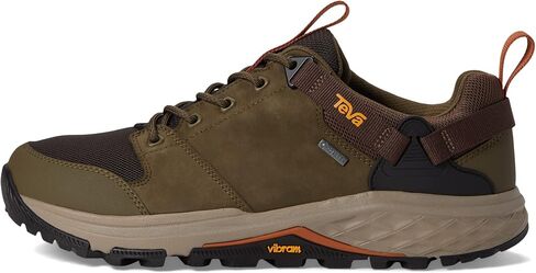 حذاء Teva للرجال Grandview GTX Low للمشي لمسافات طويلة، Rainforest Brown/Dark Olive، 10.5 in Saudi Arabia