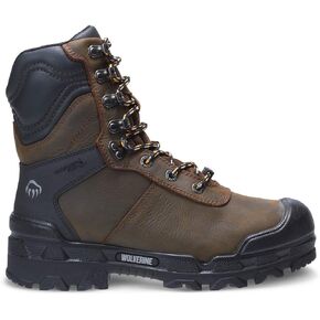 Wolverine Warrior, Men's, Brown, Comp Toe, EH, Mt, WP, 8 Inch Boot in Saudi Arabia