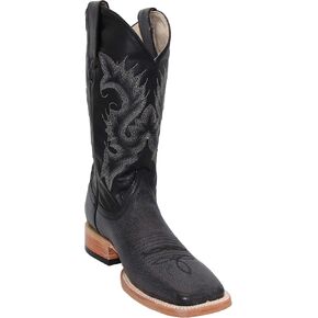 Men's Genuine Leather Western Boot Square Toe Cowboy Boot in Kuwait