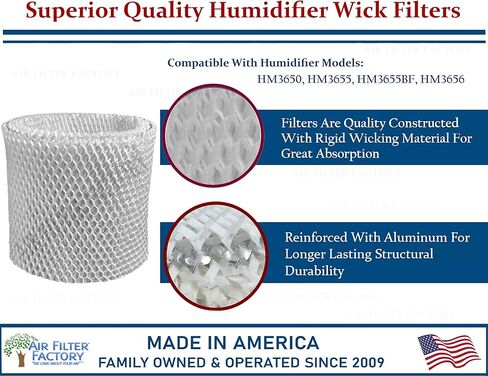 Air Filter Factory Replacement For Holmes HM3650, HM3655, HM3655BF, HM3656 Humidifier Filter in Saudi Arabia