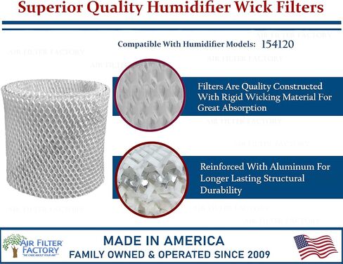 Air Filter Factory Replacement for Kenmore 154120 Humidifier Wick Filter in Saudi Arabia