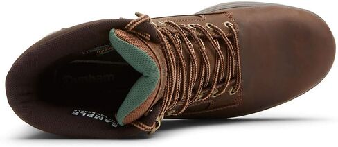 Dunham Men's 8000 Works 6 in Plain Toe Waterproof Boot in Saudi Arabia