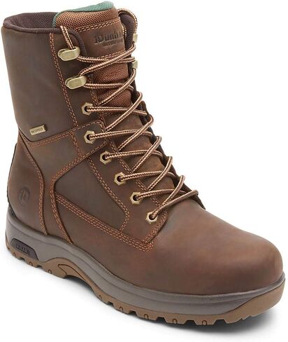 Dunham Men's 8000 Works 6 in Plain Toe Waterproof Boot in Saudi Arabia