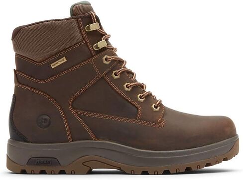 Dunham Men's 8000 Works 6 in Plain Toe Waterproof Boot in Saudi Arabia