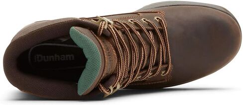 Dunham Men's 8000 Works 6 in Plain Toe Waterproof Boot in Saudi Arabia