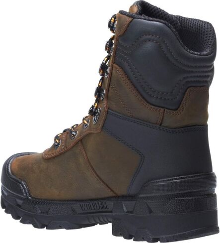 Wolverine Warrior, Men's, Brown, Comp Toe, EH, Mt, WP, 8 Inch Boot in Saudi Arabia