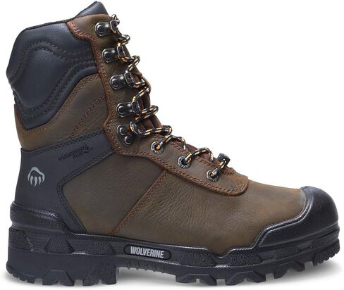 Wolverine Warrior, Men's, Brown, Comp Toe, EH, Mt, WP, 8 Inch Boot in Saudi Arabia