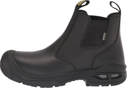 KEEN Utility Men's Juneau Romeo Mid Height Composite Toe Waterproof Pull on Work Boots in Kuwait