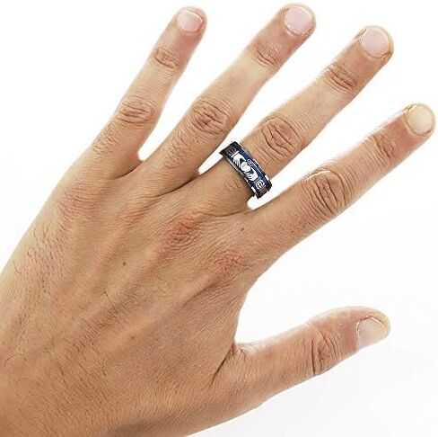 Tioneer Tungsten Carbide Men's Ring Irish Claddagh Celtic Knot Band | Two Colors | Scratch Resistant in Saudi Arabia