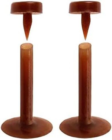 Pierced Owl - Pair of 16GA Flesh Tone Flexible Bioflex Removable Push Top Piercing Retainers, Metal & Allergy Free for Lips, Ears, Nose, Labret, Monroe in Saudi Arabia