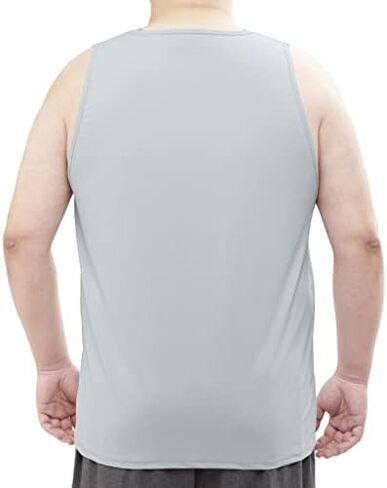 LETAOTAO Men's Big & Tall V-Neck Undershirts Short Sleeve T-Shirt Breathable Basic Tee Shirts (XL-6XL) in Saudi Arabia