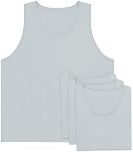 LETAOTAO Men's Big & Tall V-Neck Undershirts Short Sleeve T-Shirt Breathable Basic Tee Shirts (XL-6XL) in Saudi Arabia