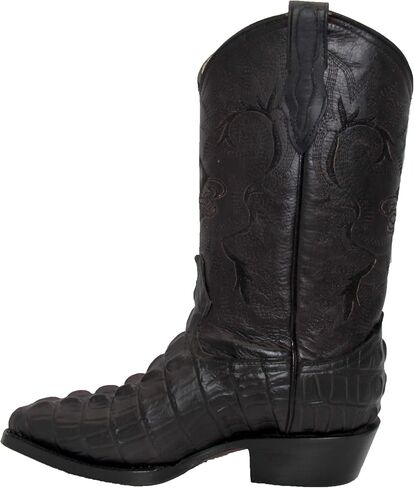 Western Shops Mens Leather Crocodile Alligator Print Western Cowboy Boots in Saudi Arabia